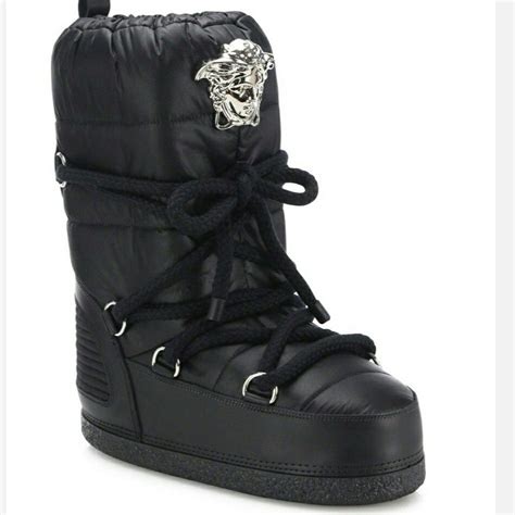 versace men snow boots|Versace men boots for men.